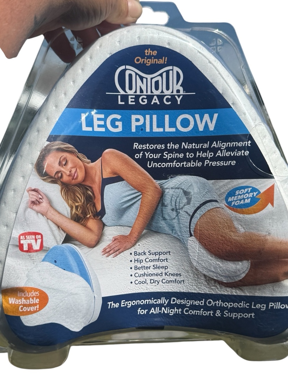 Our Contour Legacy Leg Pillow - Orthopedic Support NIP